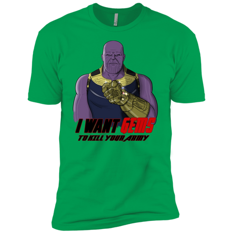 T-Shirts Kelly Green / YXS Thanos Sam Boys Premium T-Shirt