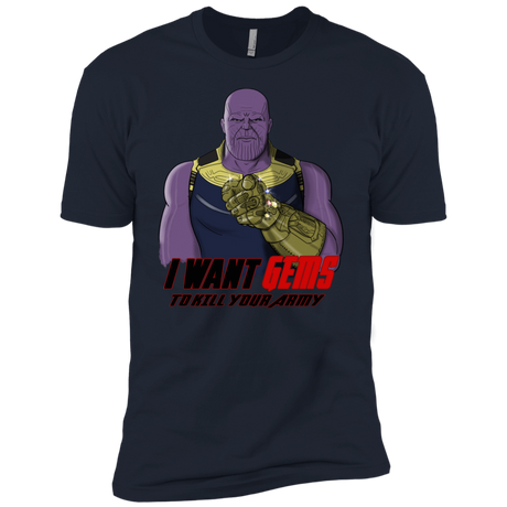 T-Shirts Midnight Navy / YXS Thanos Sam Boys Premium T-Shirt