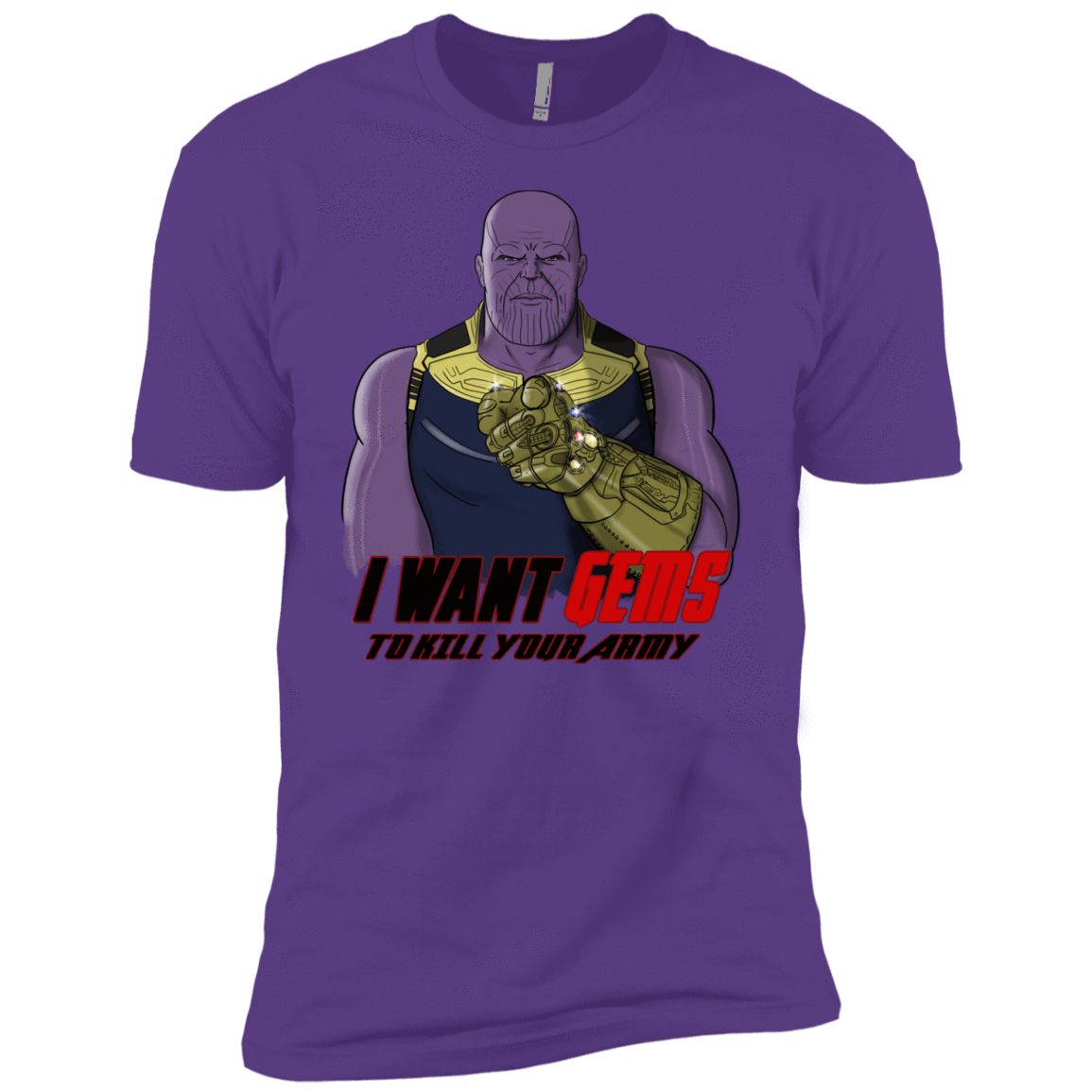 T-Shirts Purple Rush / YXS Thanos Sam Boys Premium T-Shirt