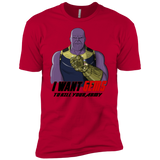 T-Shirts Red / YXS Thanos Sam Boys Premium T-Shirt