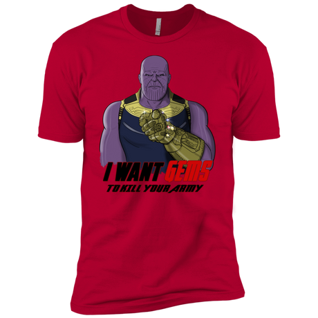 T-Shirts Red / YXS Thanos Sam Boys Premium T-Shirt