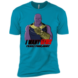 T-Shirts Turquoise / YXS Thanos Sam Boys Premium T-Shirt