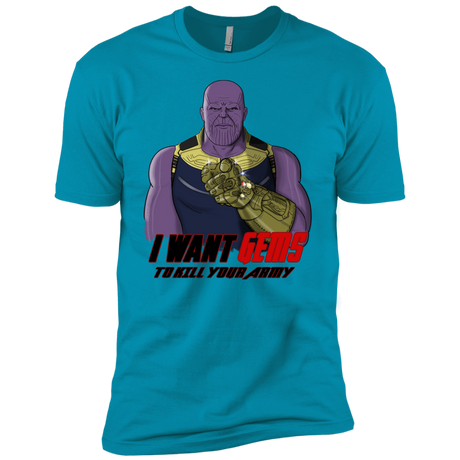 T-Shirts Turquoise / YXS Thanos Sam Boys Premium T-Shirt