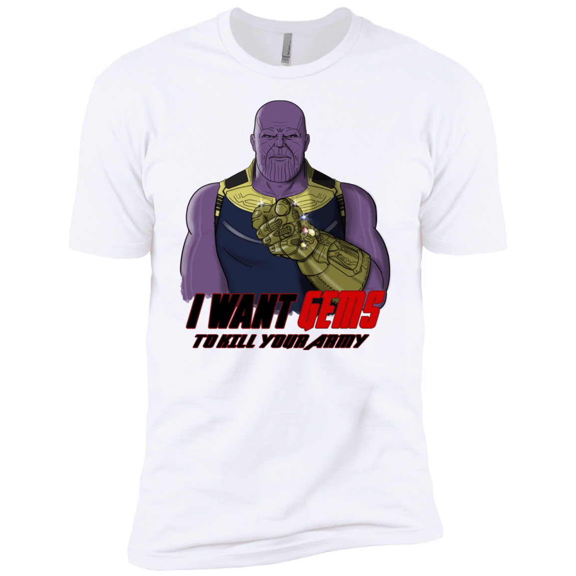 T-Shirts White / YXS Thanos Sam Boys Premium T-Shirt