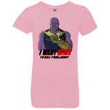 T-Shirts Light Pink / YXS Thanos Sam Girls Premium T-Shirt