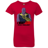 T-Shirts Red / YXS Thanos Sam Girls Premium T-Shirt