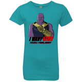 T-Shirts Tahiti Blue / YXS Thanos Sam Girls Premium T-Shirt