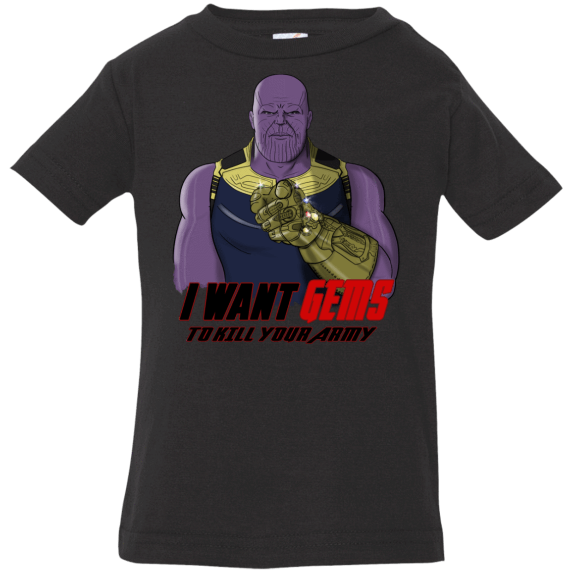 T-Shirts Black / 6 Months Thanos Sam Infant Premium T-Shirt