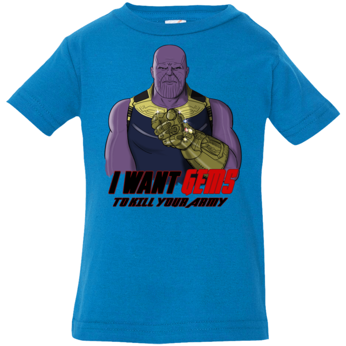 T-Shirts Cobalt / 6 Months Thanos Sam Infant Premium T-Shirt