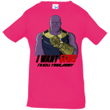 T-Shirts Hot Pink / 6 Months Thanos Sam Infant Premium T-Shirt
