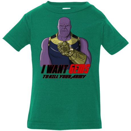 T-Shirts Kelly / 6 Months Thanos Sam Infant Premium T-Shirt