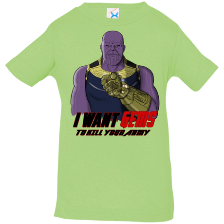 T-Shirts Key Lime / 6 Months Thanos Sam Infant Premium T-Shirt