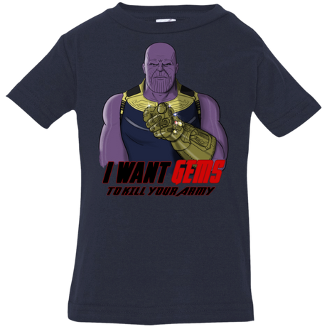 T-Shirts Navy / 6 Months Thanos Sam Infant Premium T-Shirt