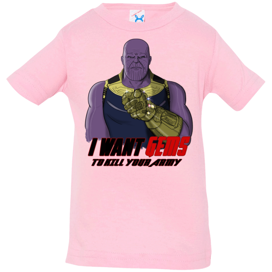 T-Shirts Pink / 6 Months Thanos Sam Infant Premium T-Shirt