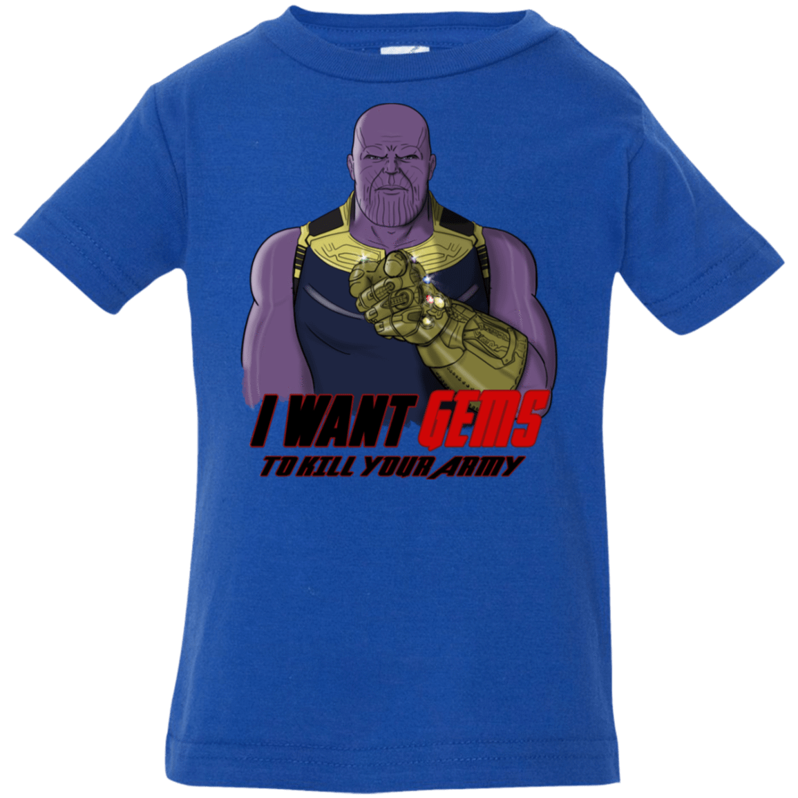 T-Shirts Royal / 6 Months Thanos Sam Infant Premium T-Shirt