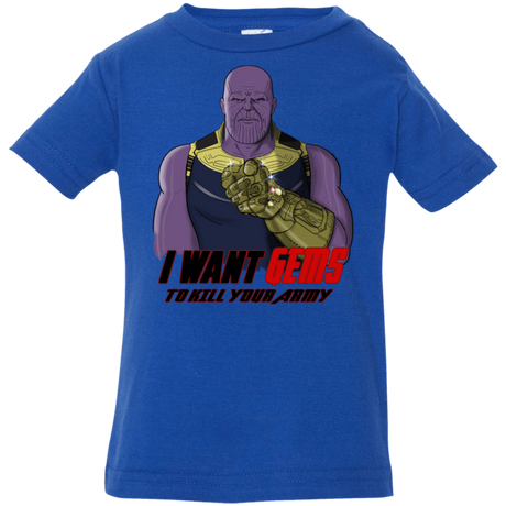 T-Shirts Royal / 6 Months Thanos Sam Infant Premium T-Shirt