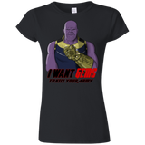 T-Shirts Black / S Thanos Sam Junior Slimmer-Fit T-Shirt