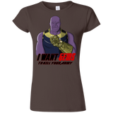 T-Shirts Dark Chocolate / S Thanos Sam Junior Slimmer-Fit T-Shirt