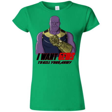 T-Shirts Irish Green / S Thanos Sam Junior Slimmer-Fit T-Shirt