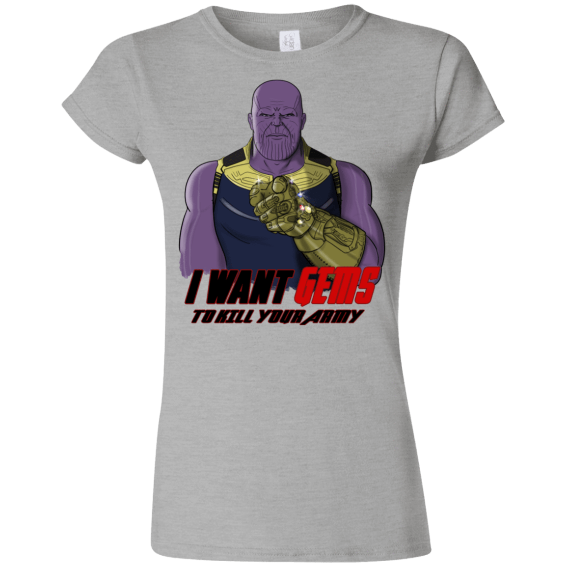 T-Shirts Sport Grey / S Thanos Sam Junior Slimmer-Fit T-Shirt