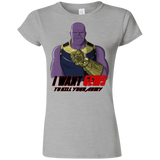 T-Shirts Sport Grey / S Thanos Sam Junior Slimmer-Fit T-Shirt