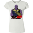 T-Shirts White / S Thanos Sam Junior Slimmer-Fit T-Shirt