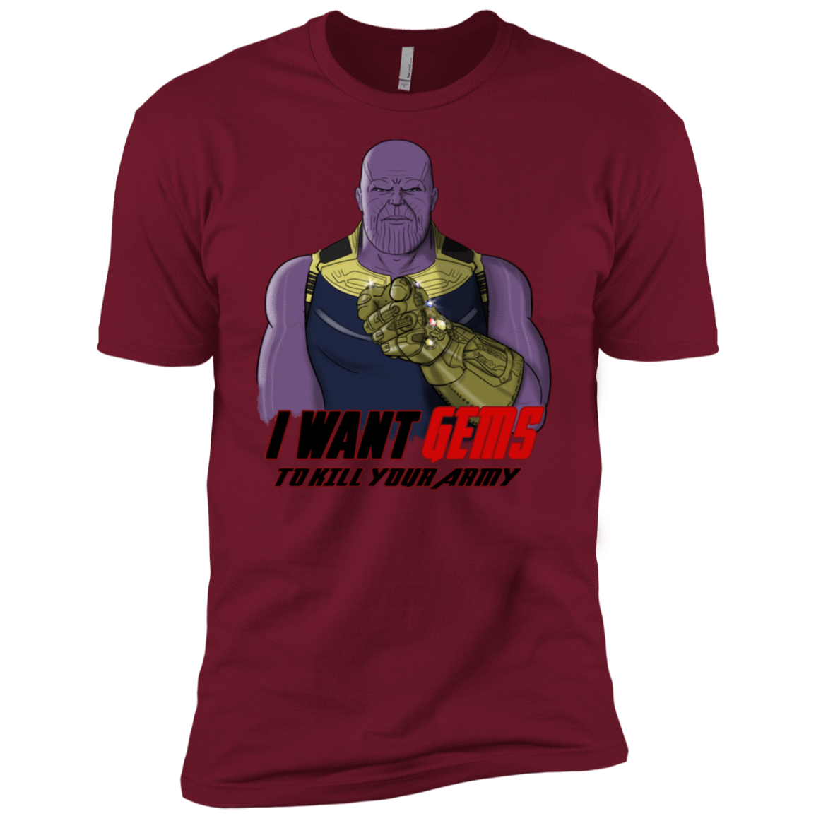 T-Shirts Cardinal / X-Small Thanos Sam Men's Premium T-Shirt