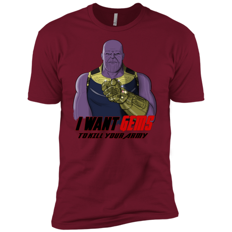 T-Shirts Cardinal / X-Small Thanos Sam Men's Premium T-Shirt
