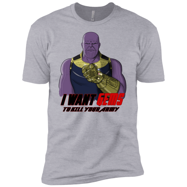T-Shirts Heather Grey / X-Small Thanos Sam Men's Premium T-Shirt
