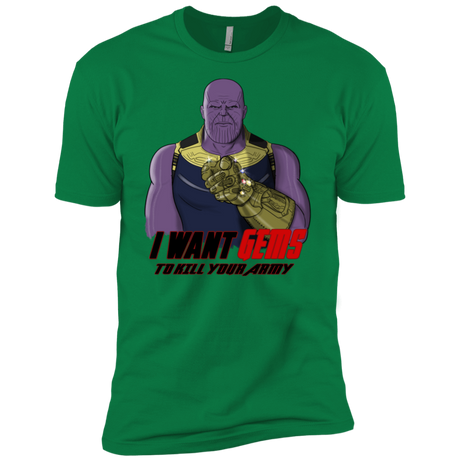 T-Shirts Kelly Green / X-Small Thanos Sam Men's Premium T-Shirt