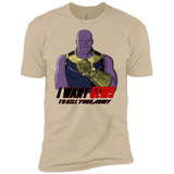 T-Shirts Sand / X-Small Thanos Sam Men's Premium T-Shirt