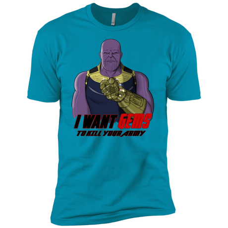 T-Shirts Turquoise / X-Small Thanos Sam Men's Premium T-Shirt