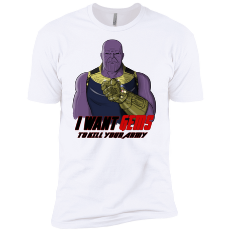 T-Shirts White / X-Small Thanos Sam Men's Premium T-Shirt
