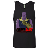 T-Shirts Black / S Thanos Sam Men's Premium Tank Top