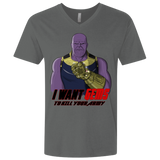T-Shirts Heavy Metal / X-Small Thanos Sam Men's Premium V-Neck