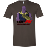 T-Shirts Dark Chocolate / S Thanos Sam Men's Semi-Fitted Softstyle