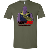 T-Shirts Military Green / S Thanos Sam Men's Semi-Fitted Softstyle