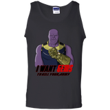 T-Shirts Black / S Thanos Sam Men's Tank Top