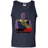 T-Shirts Navy / S Thanos Sam Men's Tank Top