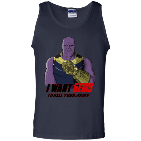 T-Shirts Navy / S Thanos Sam Men's Tank Top