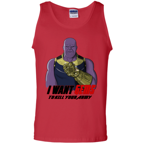 T-Shirts Red / S Thanos Sam Men's Tank Top