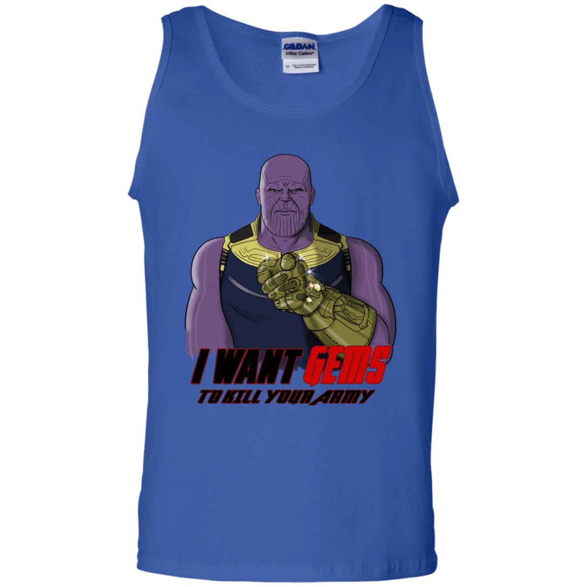 T-Shirts Royal / S Thanos Sam Men's Tank Top