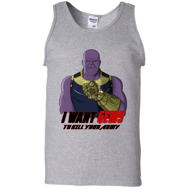 T-Shirts Sport Grey / S Thanos Sam Men's Tank Top