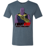 T-Shirts Indigo / S Thanos Sam Men's Triblend T-Shirt