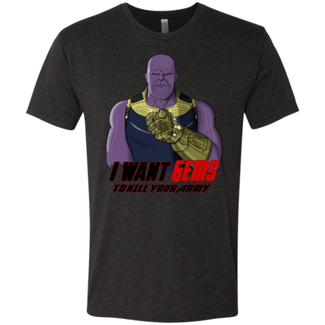 T-Shirts Vintage Black / S Thanos Sam Men's Triblend T-Shirt