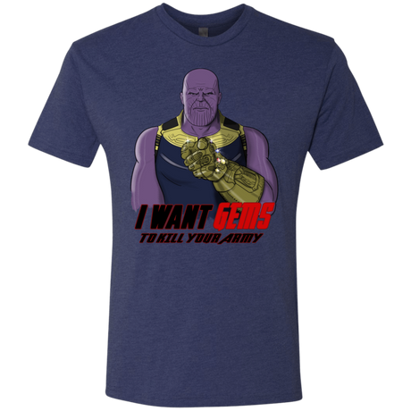 T-Shirts Vintage Navy / S Thanos Sam Men's Triblend T-Shirt