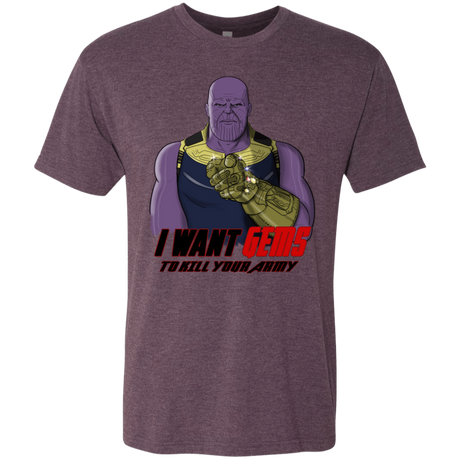 T-Shirts Vintage Purple / S Thanos Sam Men's Triblend T-Shirt