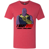 T-Shirts Vintage Red / S Thanos Sam Men's Triblend T-Shirt