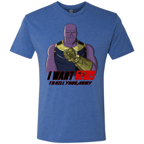 T-Shirts Vintage Royal / S Thanos Sam Men's Triblend T-Shirt
