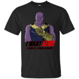 T-Shirts Black / S Thanos Sam T-Shirt